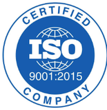 ISO 9001:2015 certified company