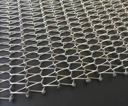 Balanced weave stainless steel wire mesh conveyor belt